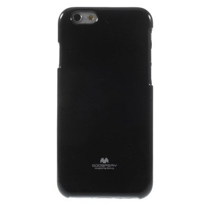 Силиконови гърбове Силиконови гърбове за Apple Iphone Силиконов гръб ТПУ MERCURY Jelly case за Apple iPhone 6 4.7 / Apple iPhone 6s 4.7 черен